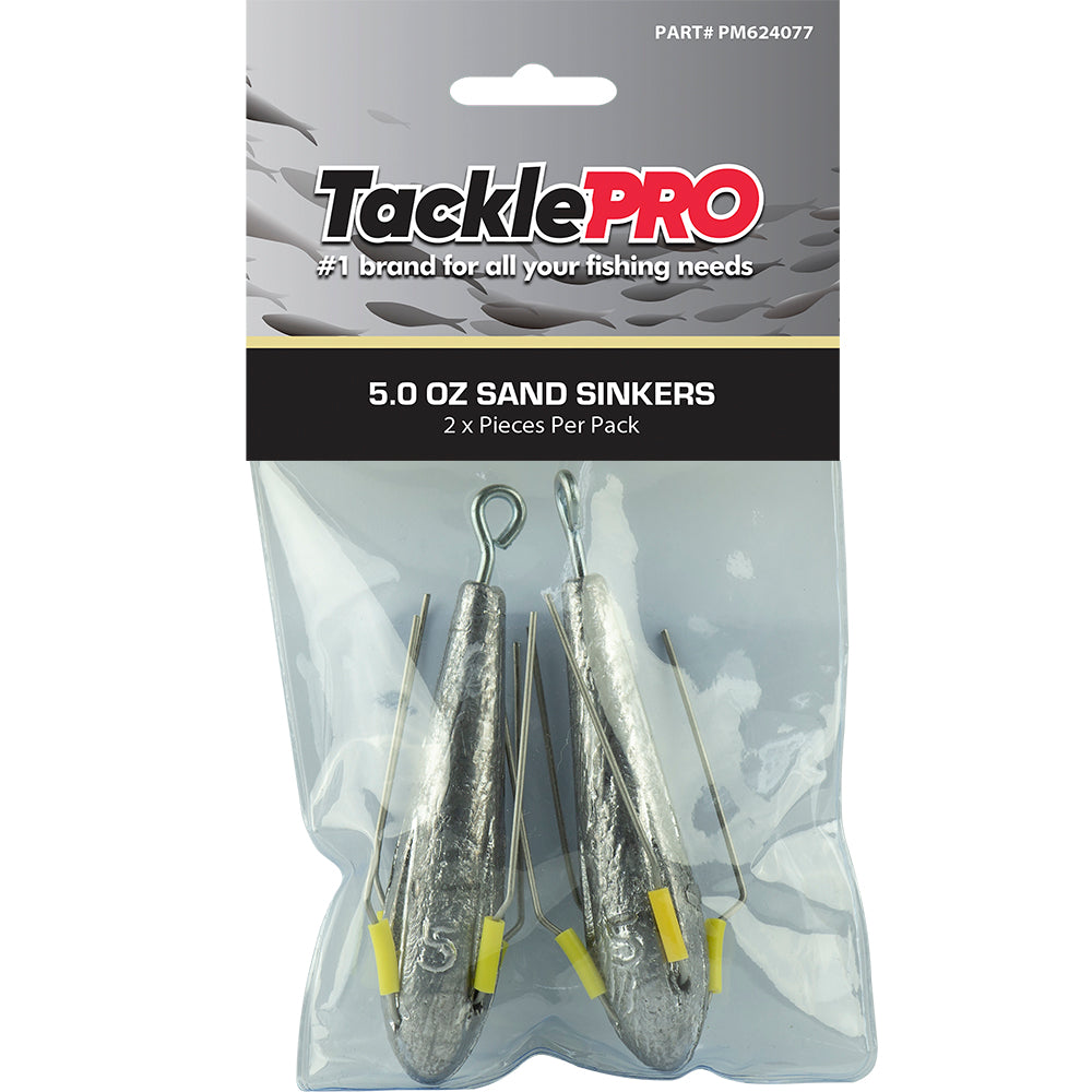 Tacklepro Sand Sinker 5.0Oz - 2Pc