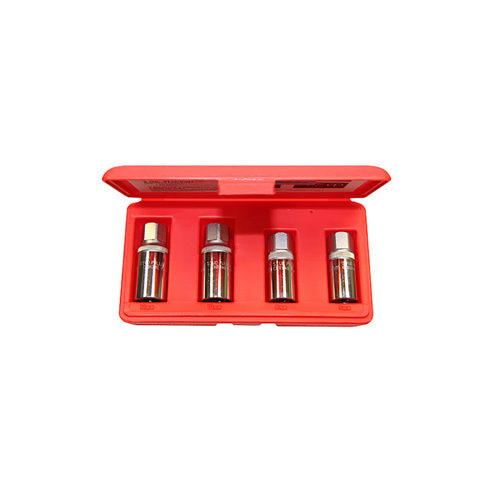 T&E Tools 4 Piece Metric Stud Remover Set