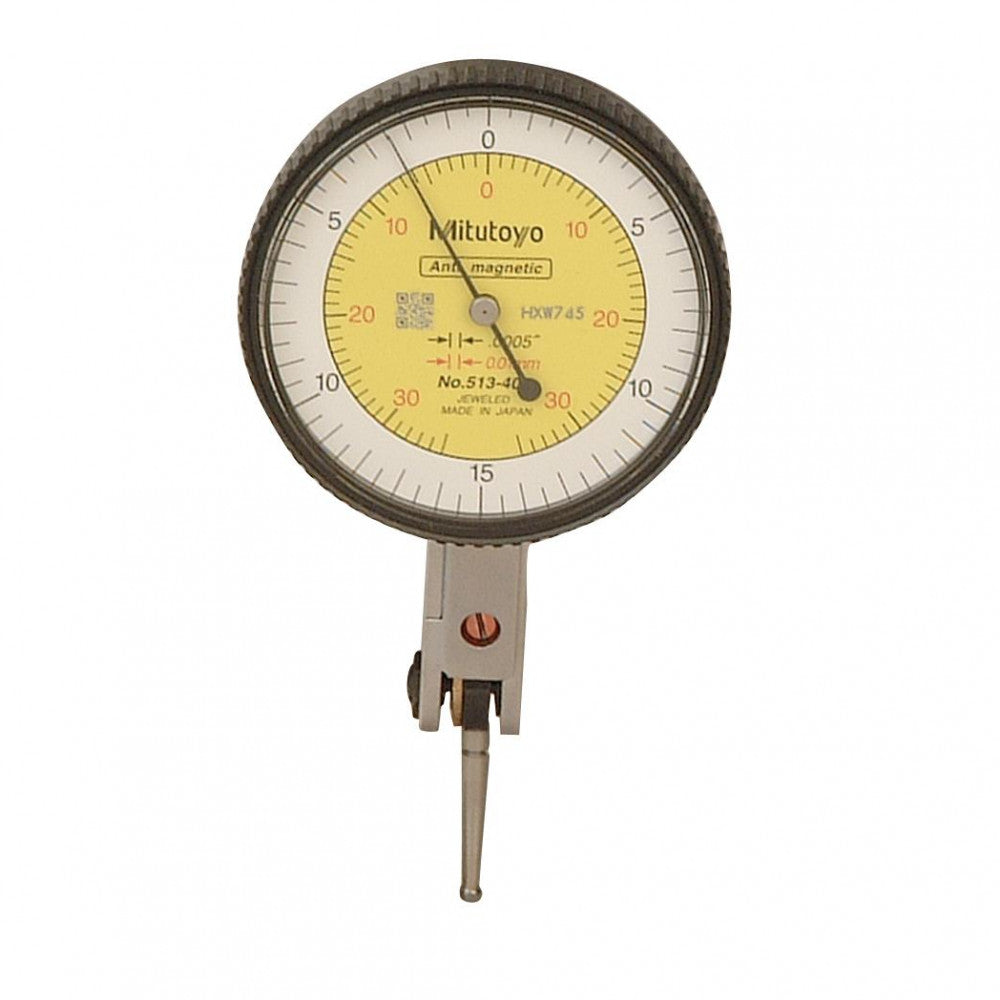 Mitutoyo DTI 0-0.7 mm 0-0.3" 0.1mm/0.0005" Horizontal Type 513-406