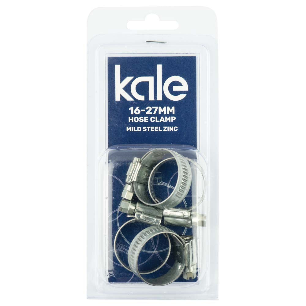 Kale Wd12 16-27mm W1-R (4 Pack) - Mild Steel Zinc