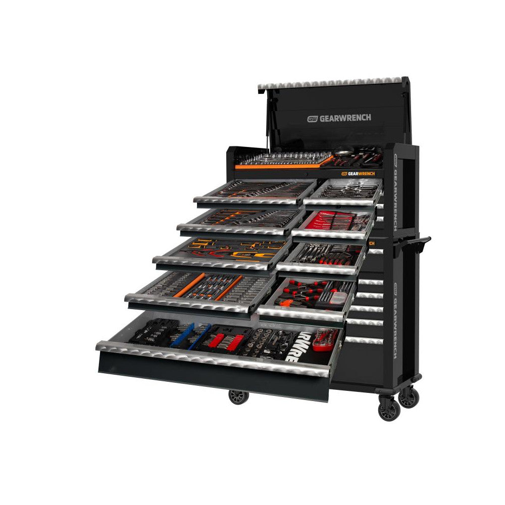 GEARWRENCH 531 Piece Combination Tool Kit + 43" Chest + 43" Trolley