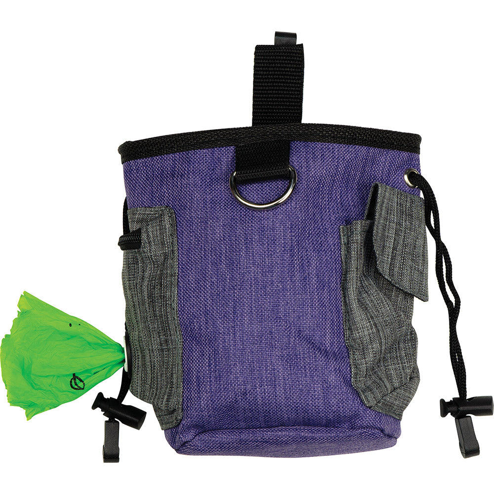 Sniffz Treat Bag With Removable Belt - Purple