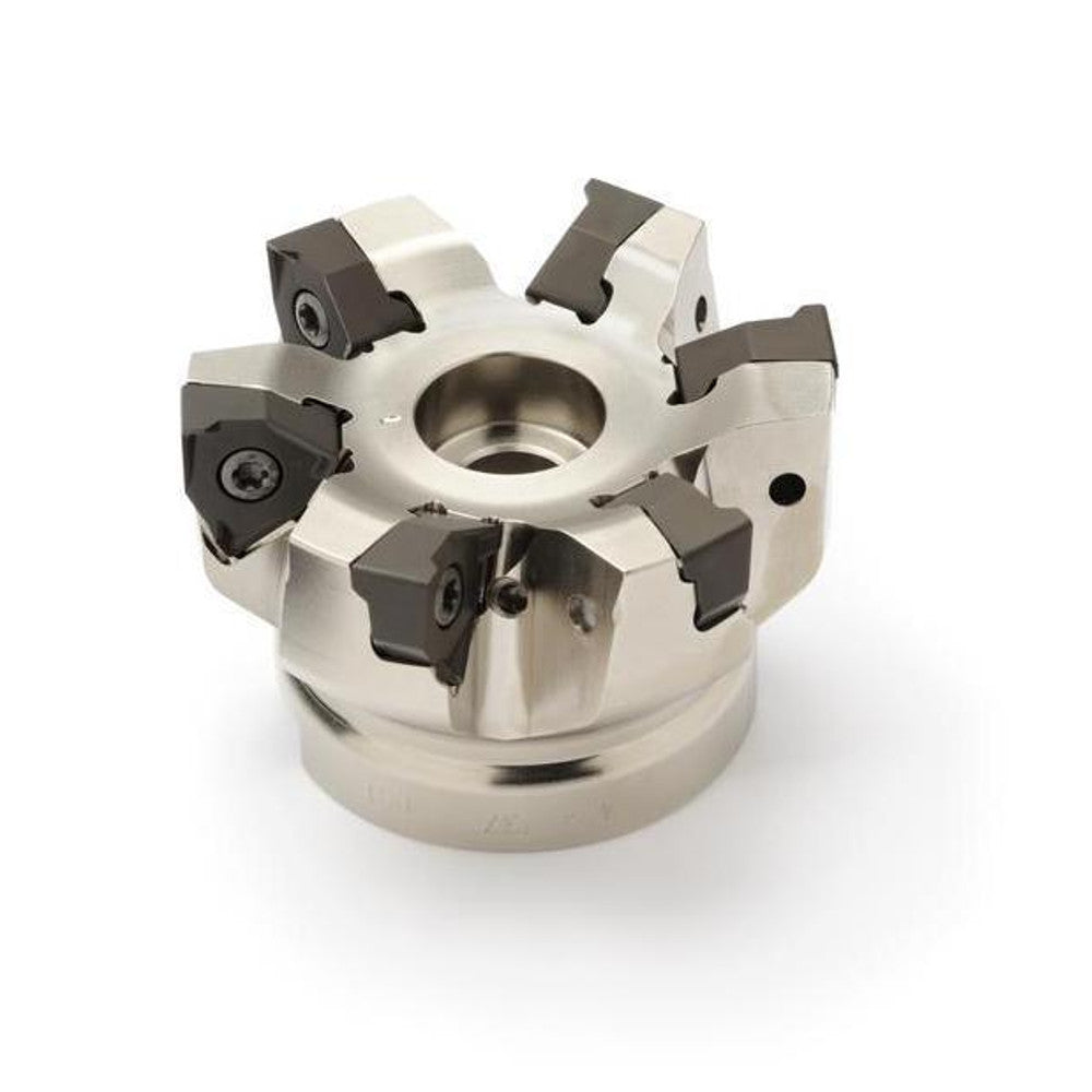 R220.96-0040-04-6A Square 6 Shoulder & Slot Milling Cutter Uses XNEX04.. Insert