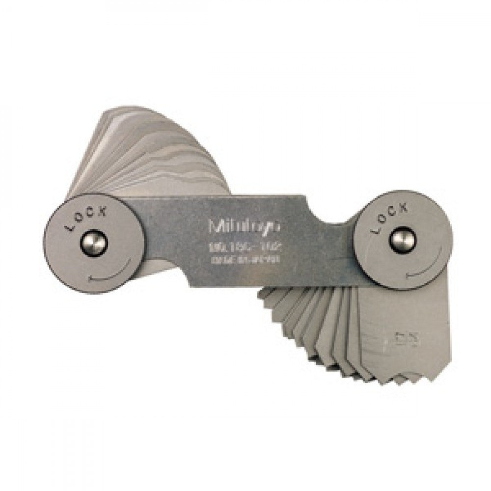 Mitutoyo Radius Gauges 1/32"-17/64"