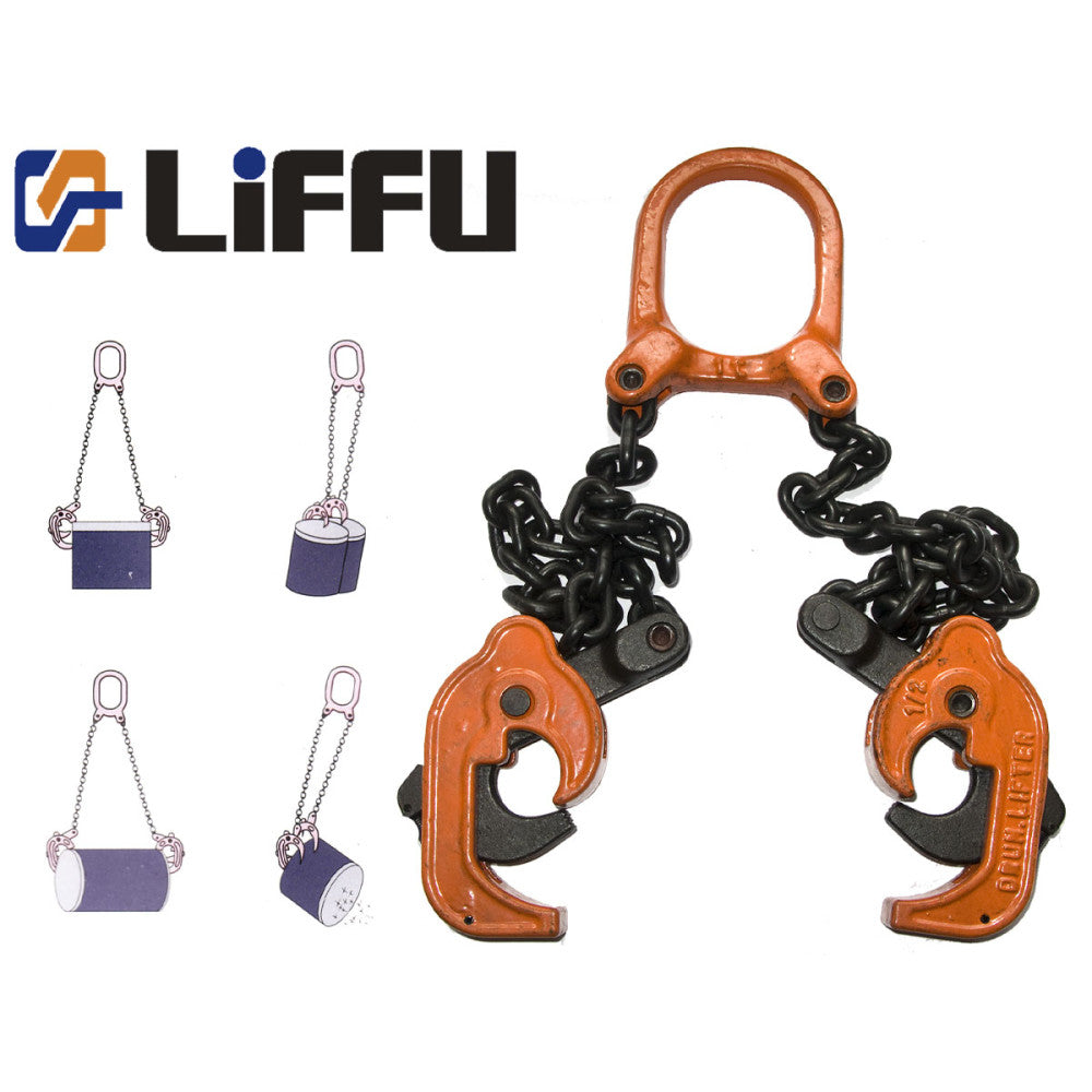 Liffu Dual Clamping Drum Lifter 1000Kg