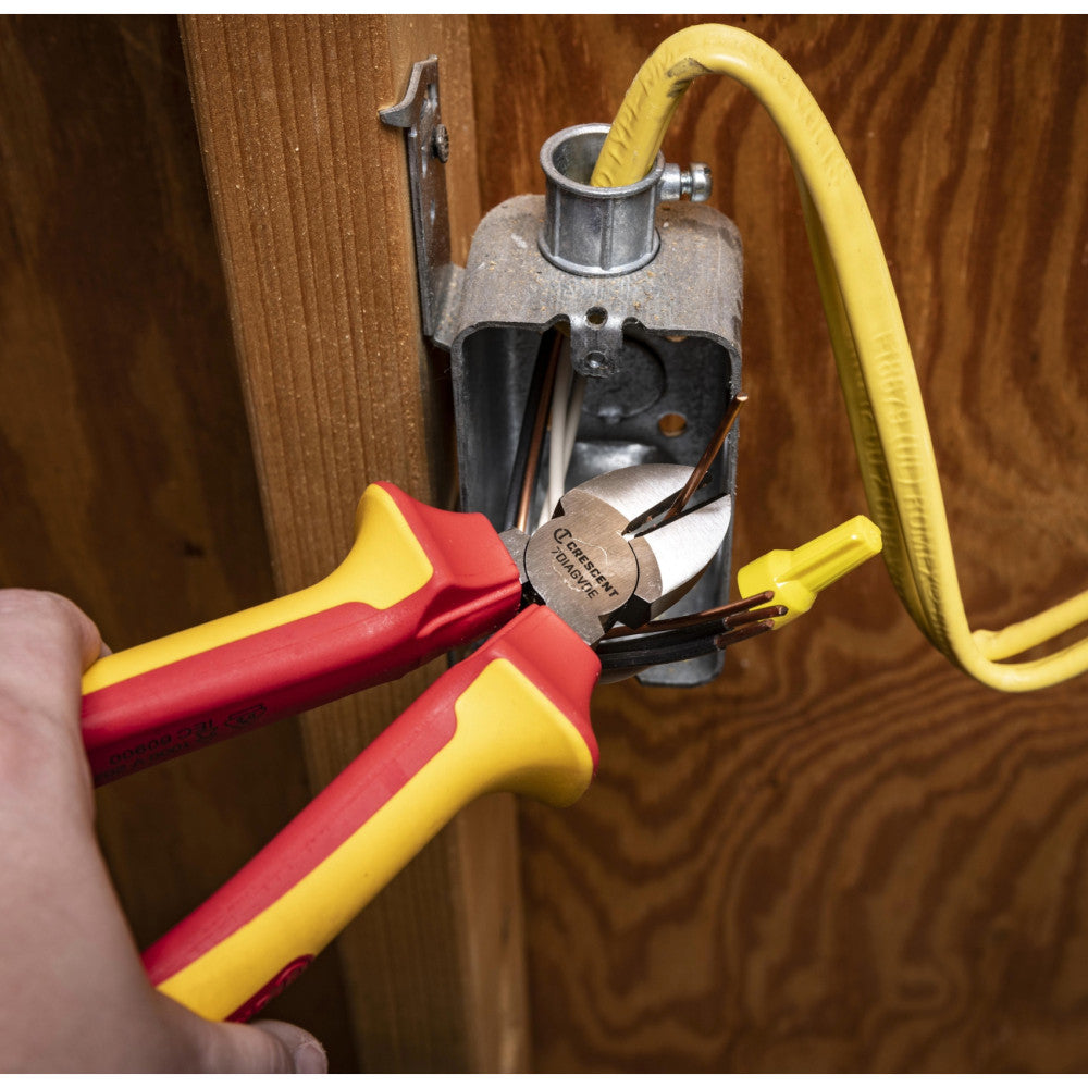 Crescent 180mm/7in. VDE Insulated Diagonal Cutting Pliers