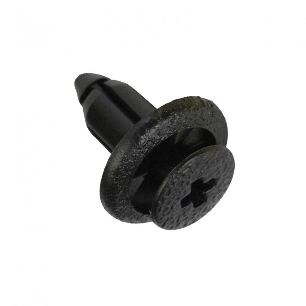 Champion Push Rivet Black 14mm Head x 14mm - 50Pk