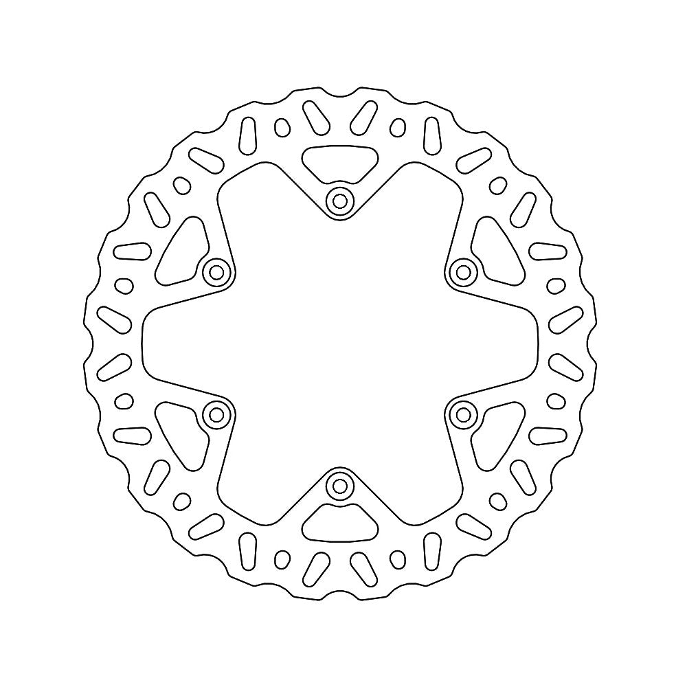 Brake Disc Rear Moto Master Nitro Yamaha Yz450F 20-21