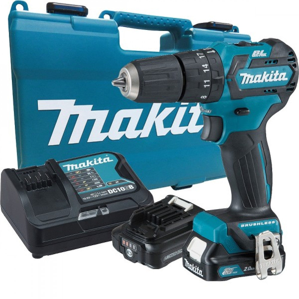 Makita HP332DSAE 12V CXT BL Hammer Drill Kit