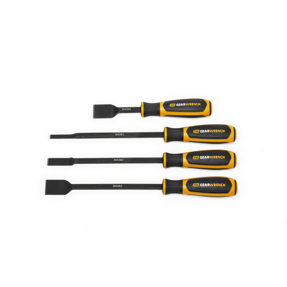 GEARWRENCH 4 Pc. Dual Material Wide Scraper Set