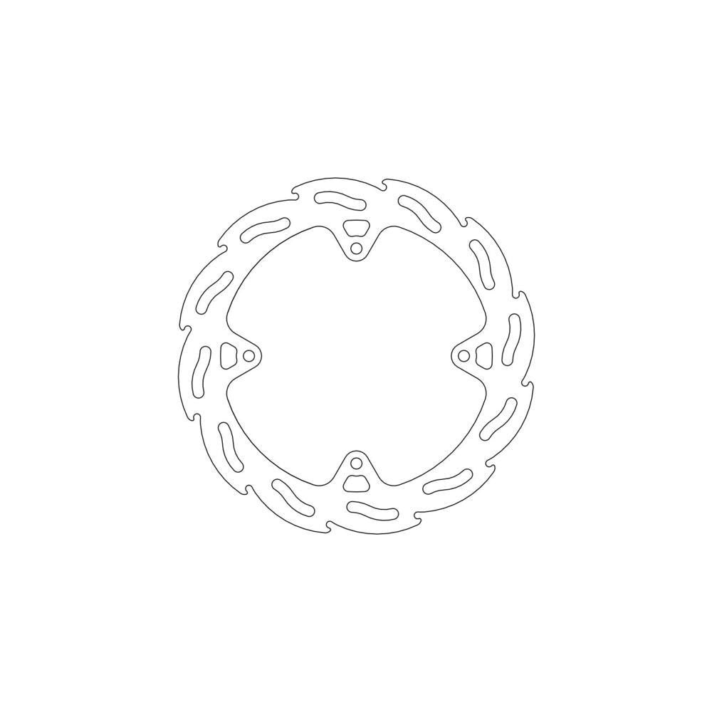 Brake Disc Moto Master Flame Rear Husqvarna TC85 14-20 KTM 85Sx 12-20 250 Freeri