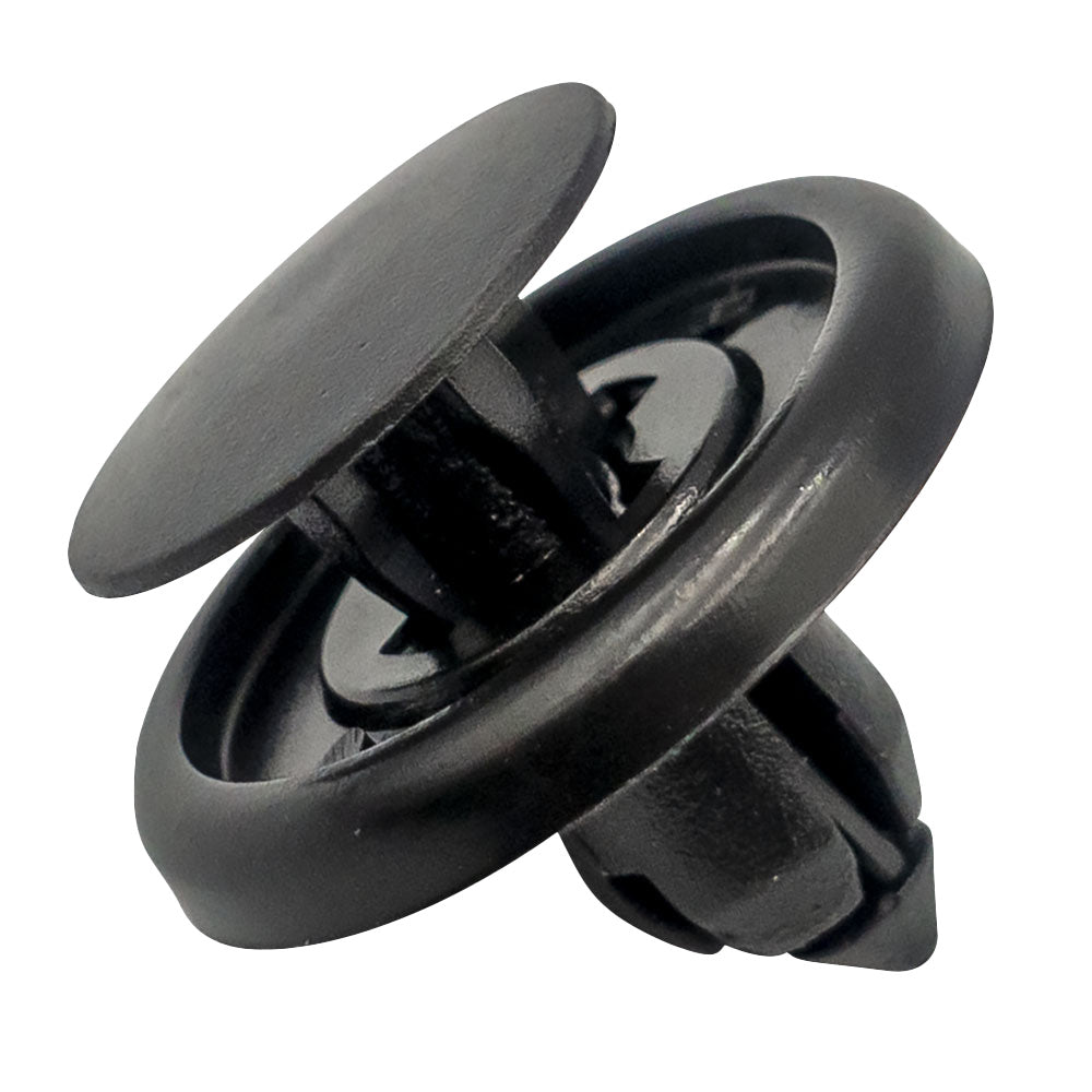 Gti Push Rivet Black 20mm x 18.9, 7mm Hole (30 Pack)