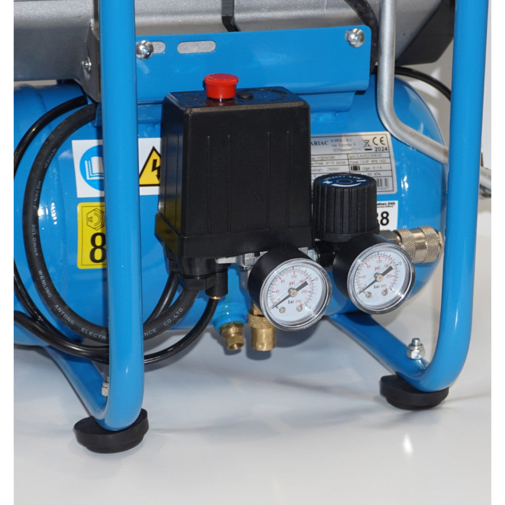 Compressor Spitfire 1.5 HP Oilless 6L Tank