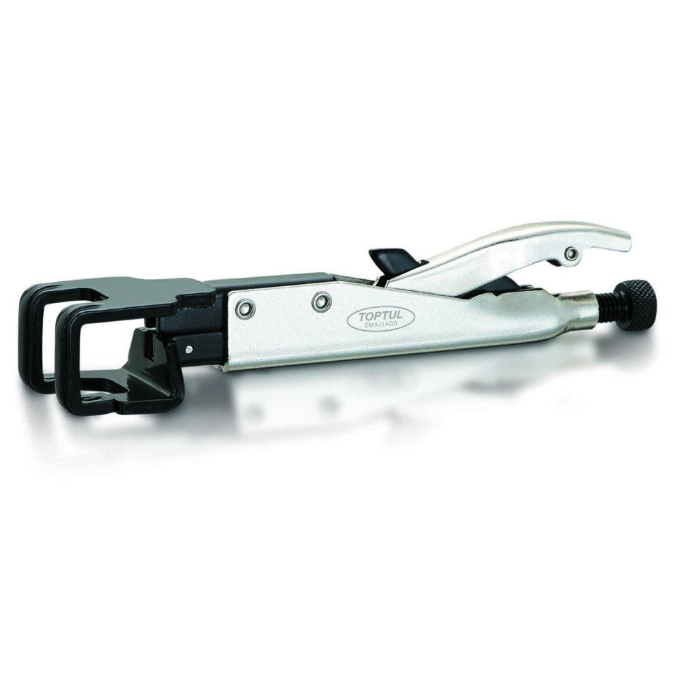 Plier Locking With Double Curved Jaws