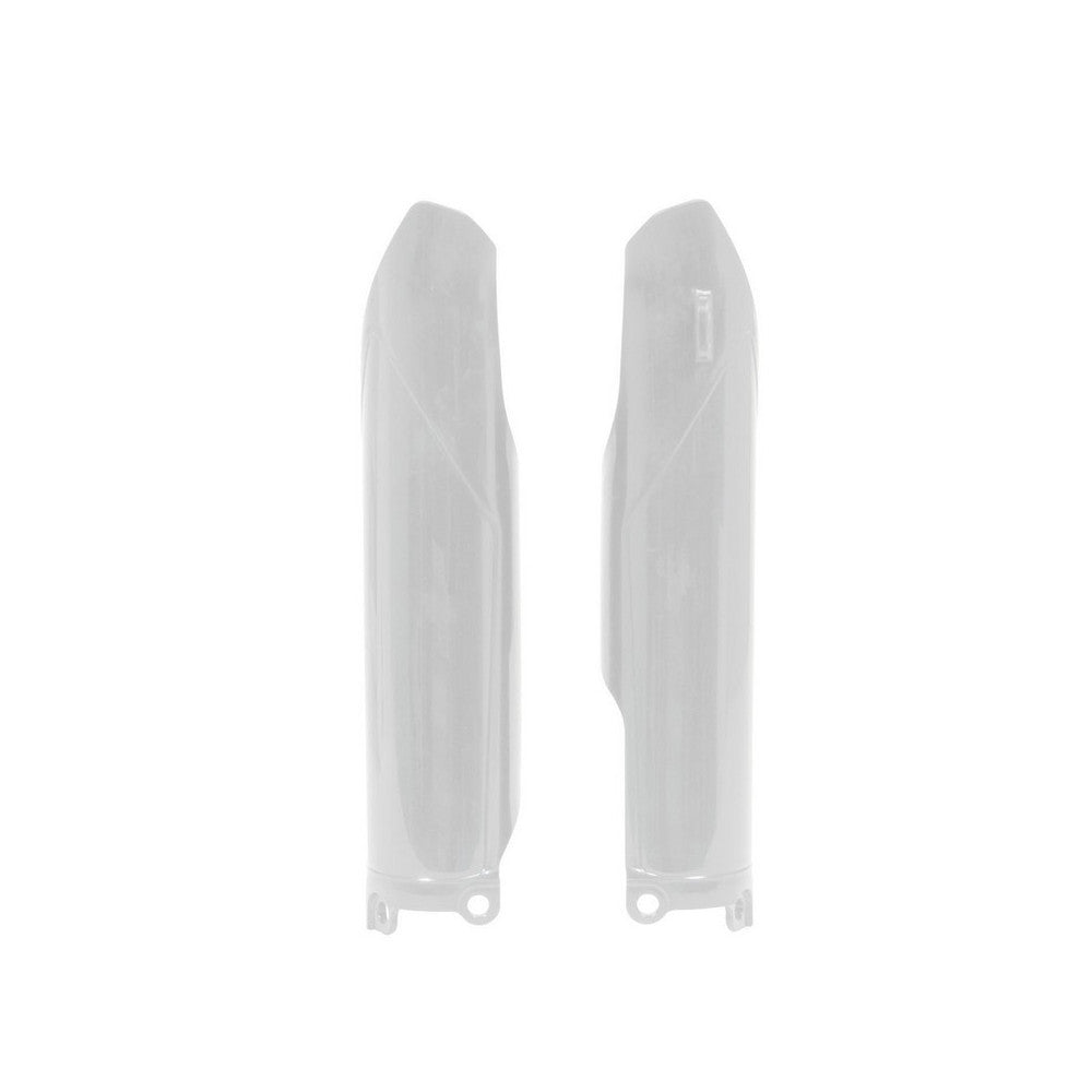 Fork Protectors - Guards Rtech Kawasaki Kx250F 17-20 Kx450F 16-20 White