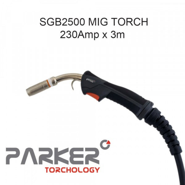 Parker SG25 Mig Torch - Euro Connection-3m