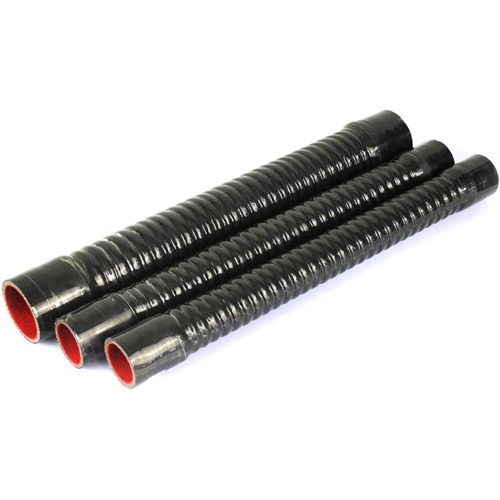 AFTERBURNER Silicone Flexible Radiator Hose 38mm x 38mm x 600mm Black#38600
