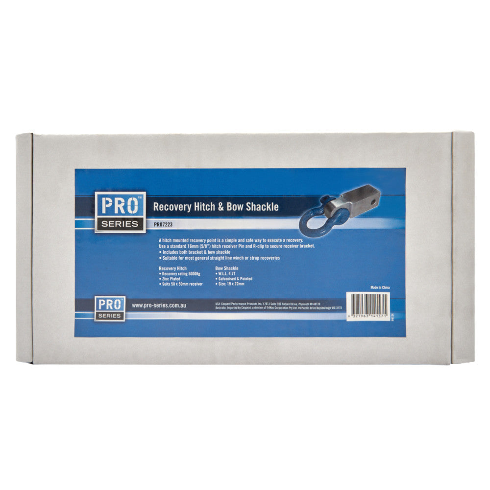 Recovery Hitch And Bow Shackle