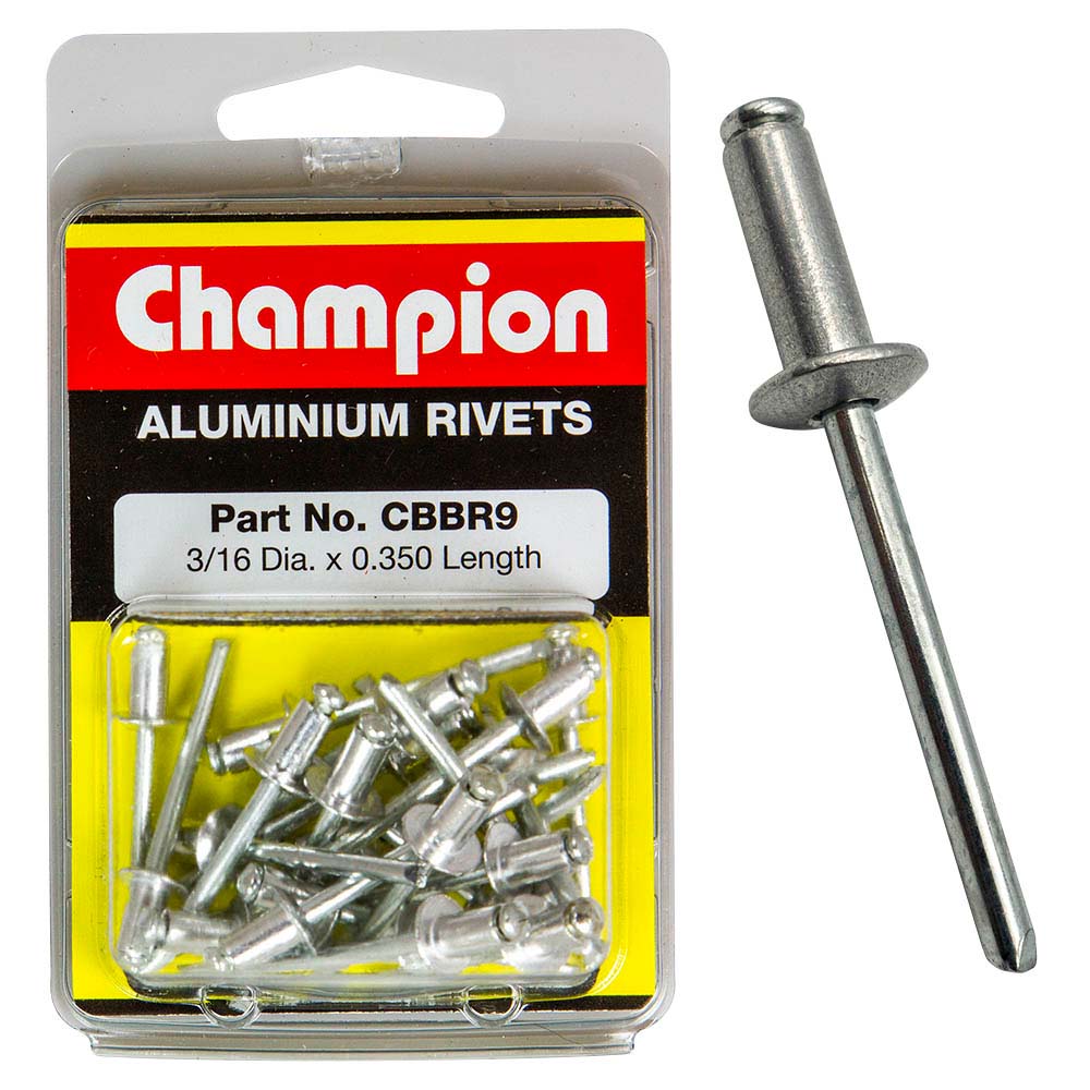 Champion 3/16in x 0.350 Rivet 25 Pack