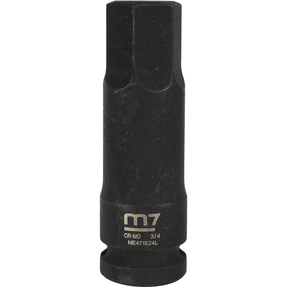 M7 Impact In Hex Socket, 1/2in Drive, 3/4in