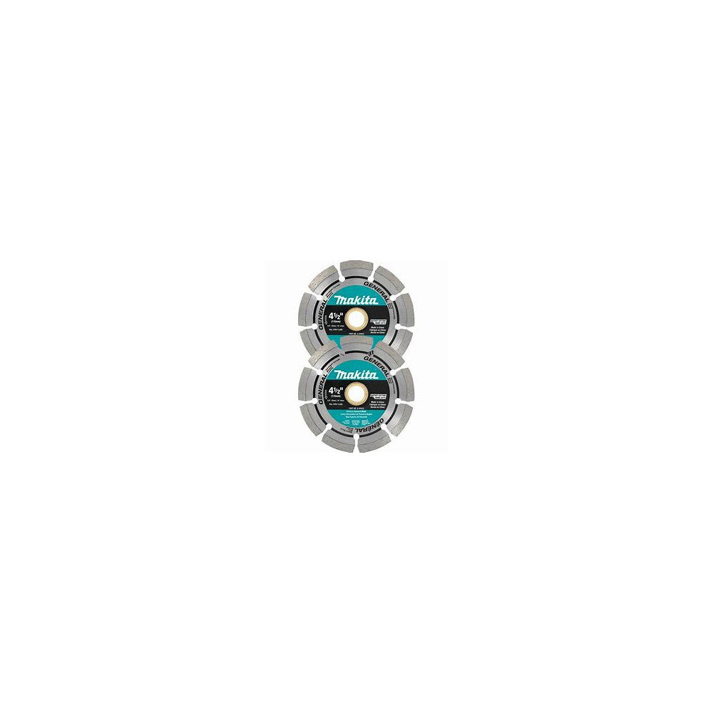 Makita 2PK Diamond Circular Saw Blade 115mm Segmented