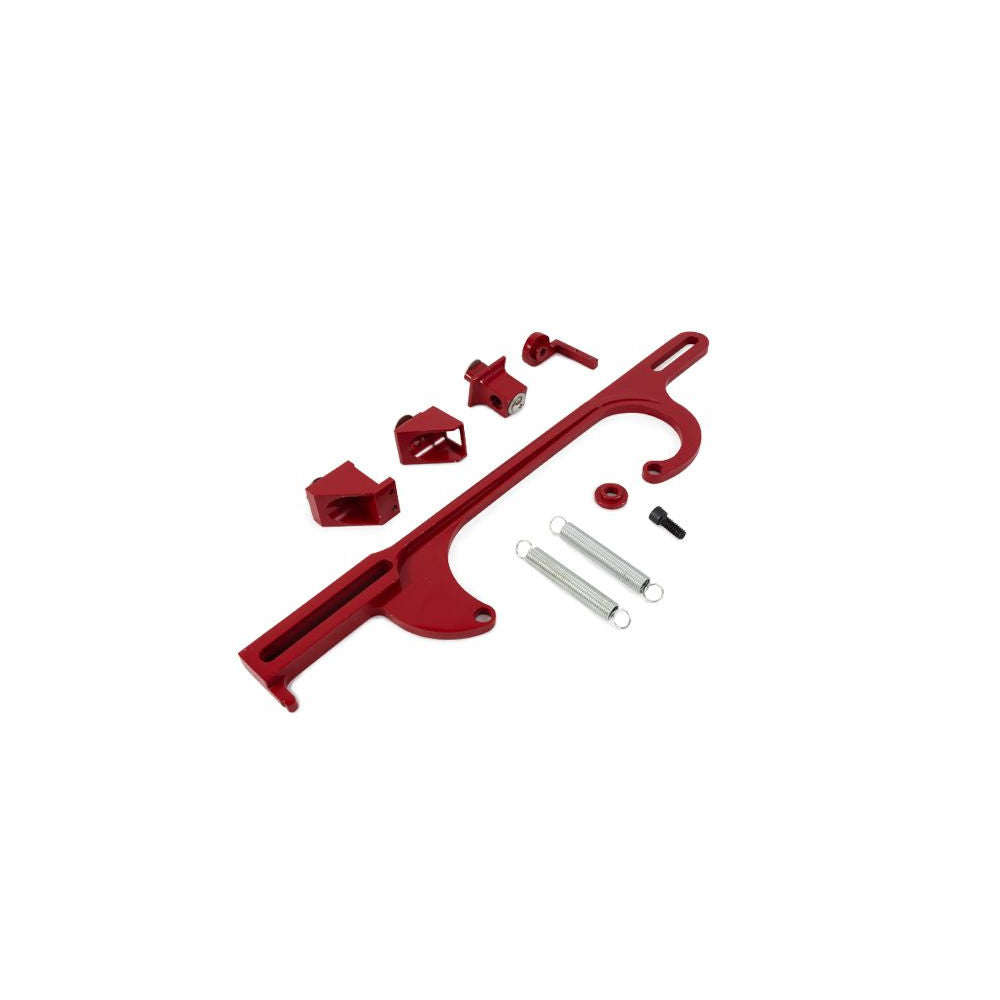 RPC Billet Throttle Cable Bracket Kit RED #R5455RED