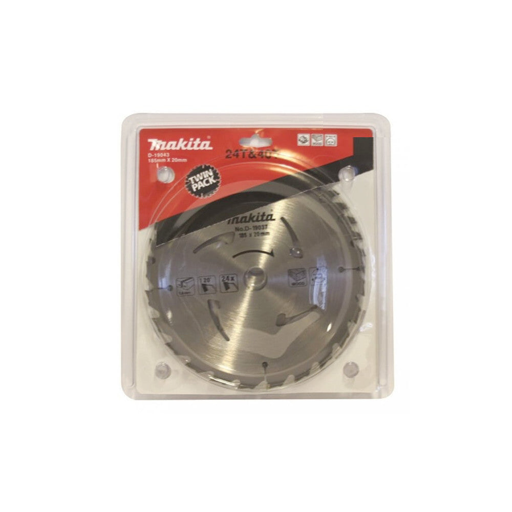 Makita Saw Blade TCT 185mm 24T