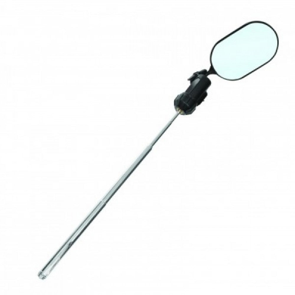 Inspection Mirror & Light (Led), Telescopic - Oval