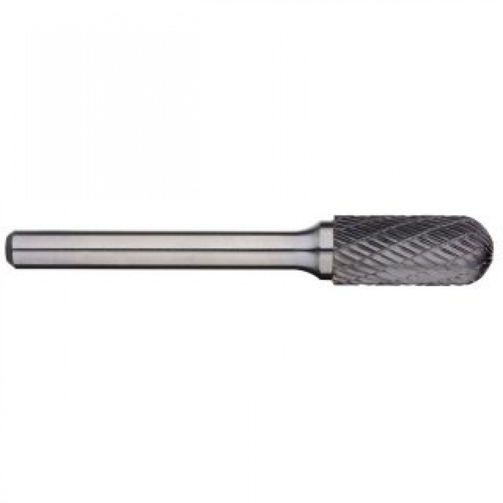 SC7M Carbide Burr Cyl Shape Radius End Double Cut 19x25x69mm With 6mm Shank