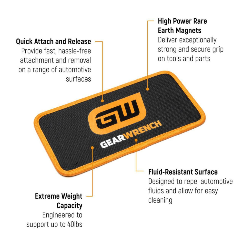 GEARWRENCH 300 x 150mm High Strength Magnetic Tool Mat