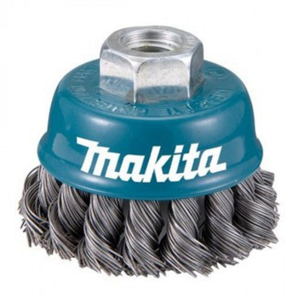 TC75- 75mm Cup Brush T/K Twisted Knot Wire M14x2  24G   Makita D-55170