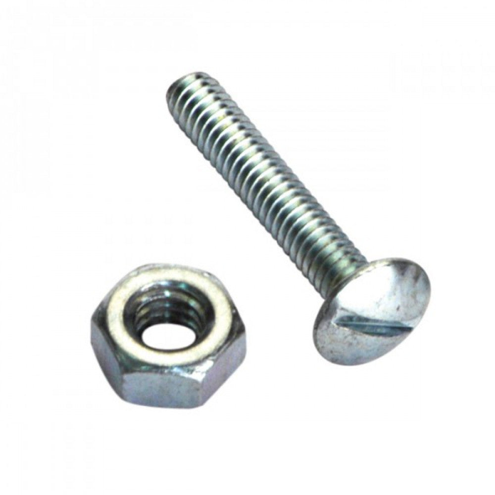 Champion 1/4in x 3/4in Unc Roofing Set Screw & Nut