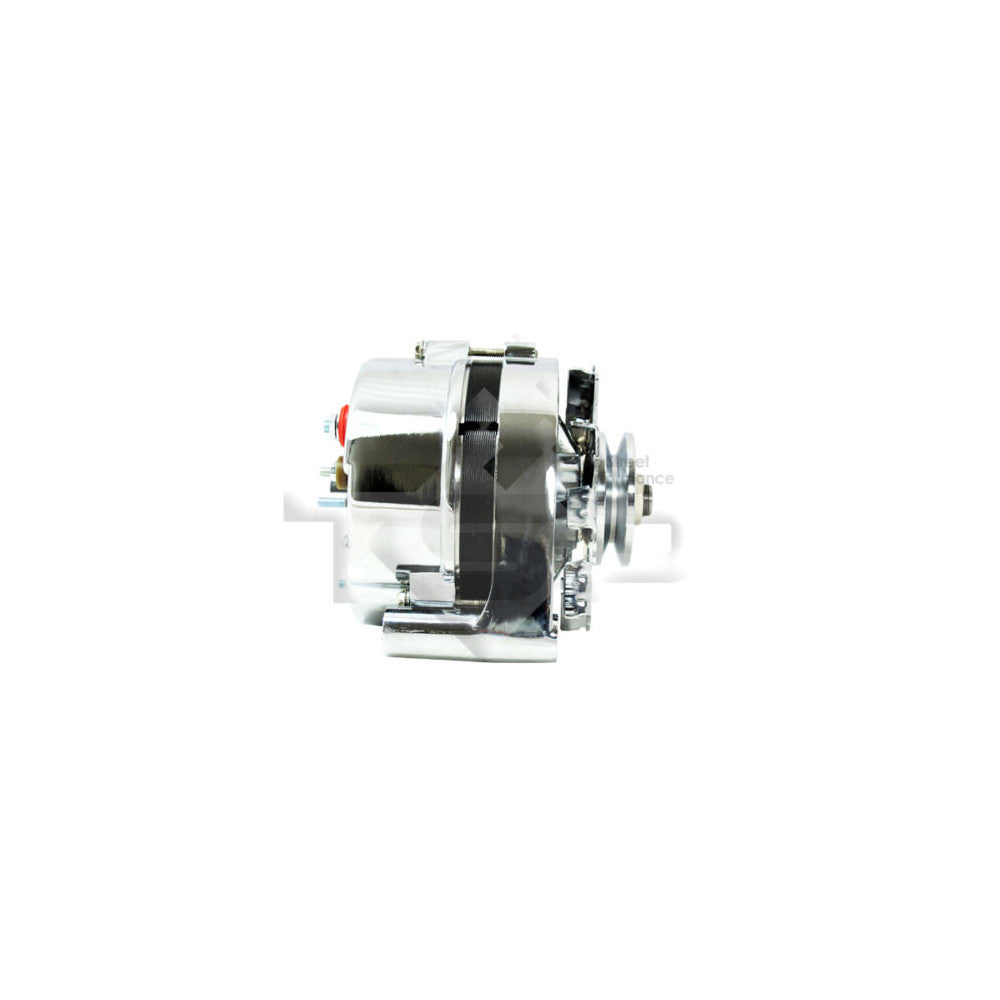 AFTERBURNER Alternator 100 AMP Ford - Chrome External 1965-89 #AB3905C