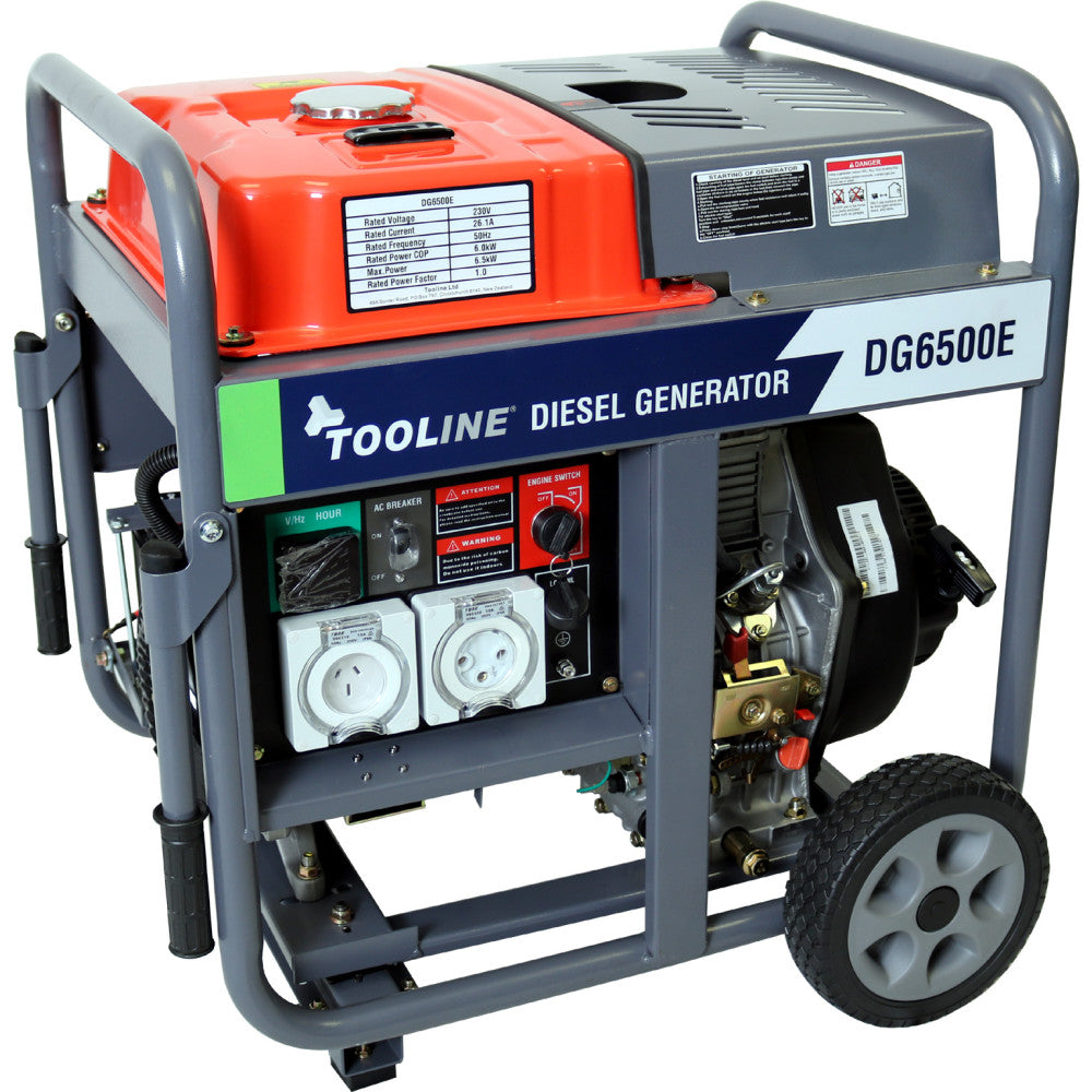 Tooline DG6500E Diesel Generator