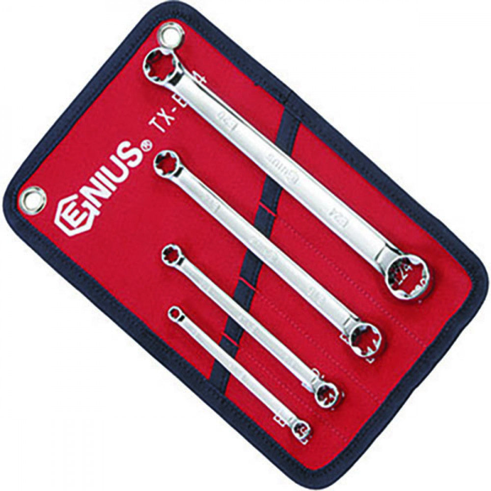 Genius 4Pc E-Star Wrench Set
