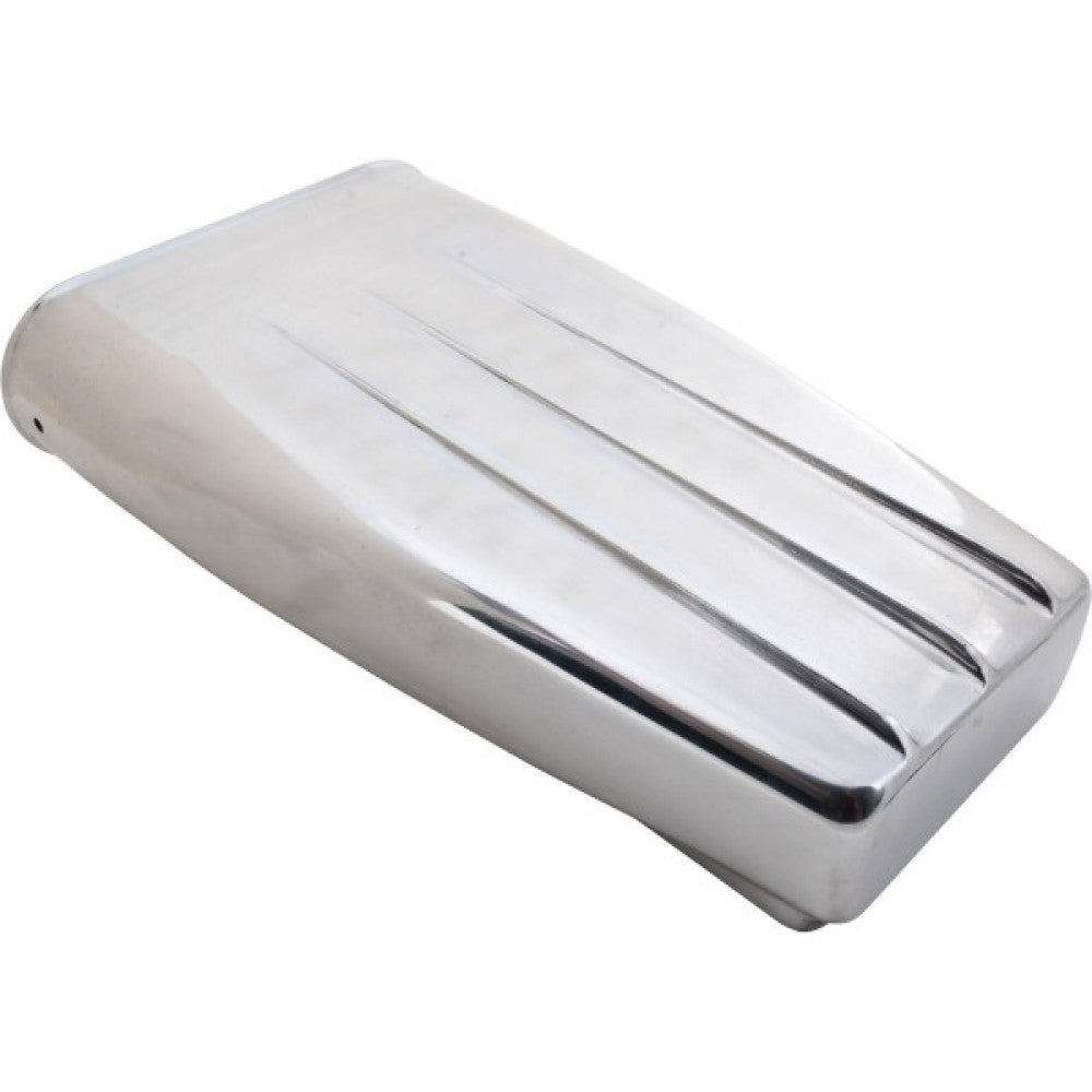 RPC Polished Mr Gasket Style Scoop Finned #5239