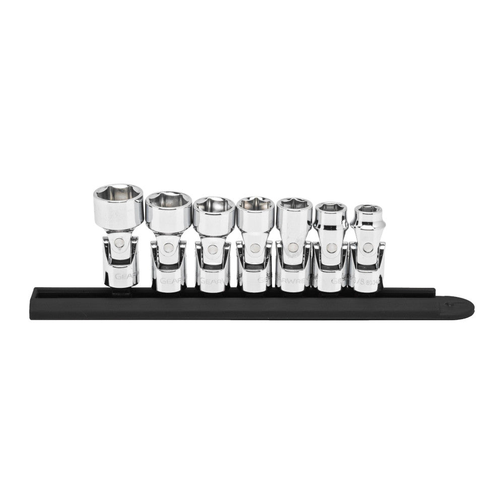 GEARWRENCH 7Pc 3/8in. Drive 6-Point SAE Flex Socket Set