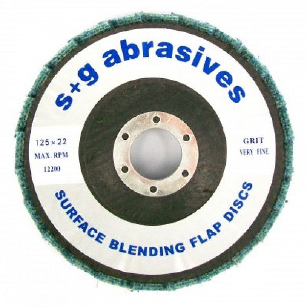 2 Pack Surface Blending Flap Disc 125mm Fine