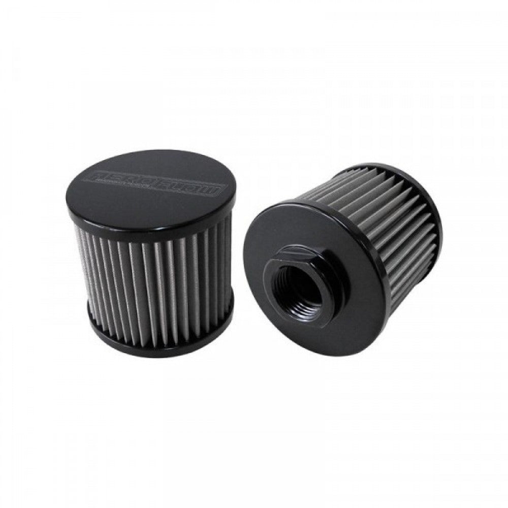 Aeroflow Stainless Steel Billet Breather -12AN