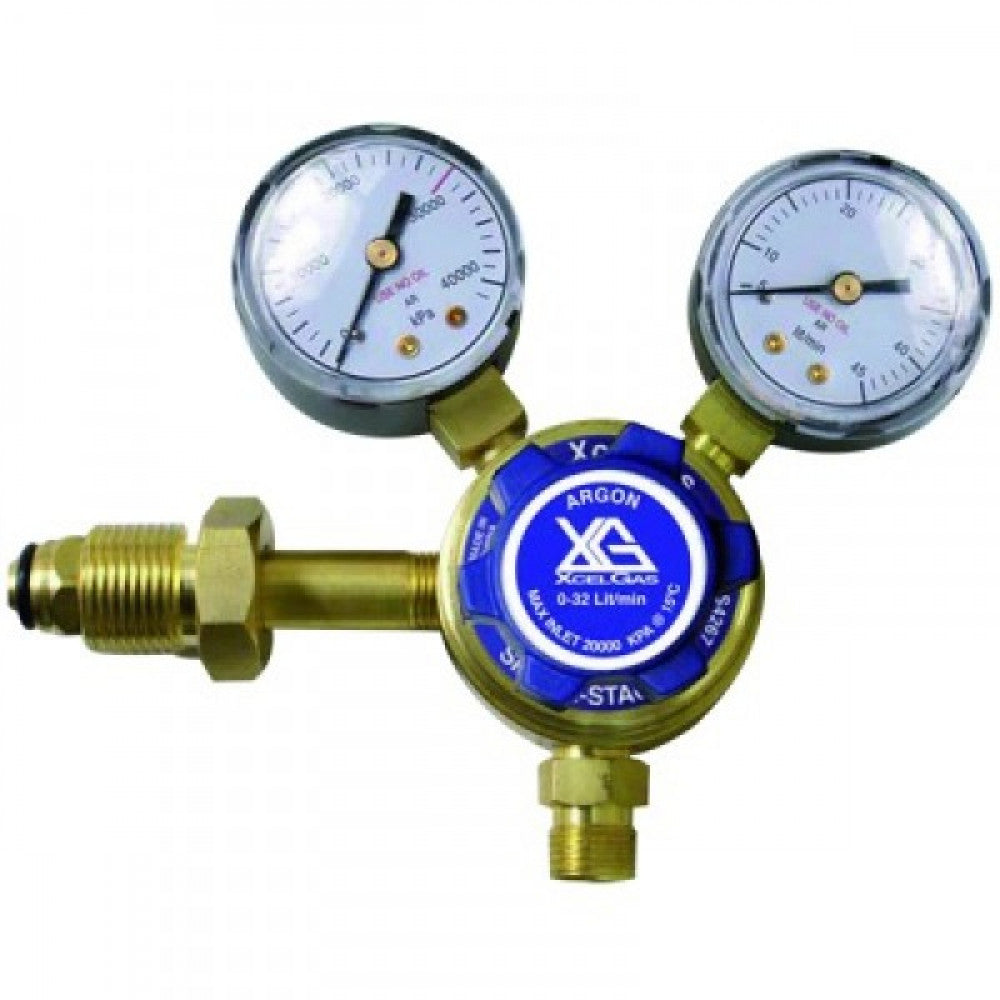 Xcelgas Argon Flowgauge Regulator 32 L/Min