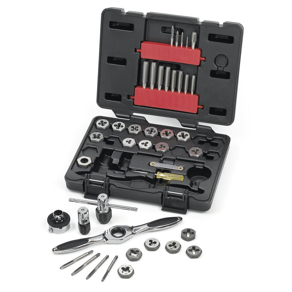 GEARWRENCH Tap & Die Set Medium Ratcheting SAE 40Pc 3885