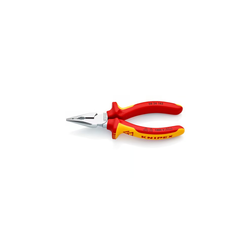 Knipex 145mm VDE Insulated Needle Nose Combination Pliers