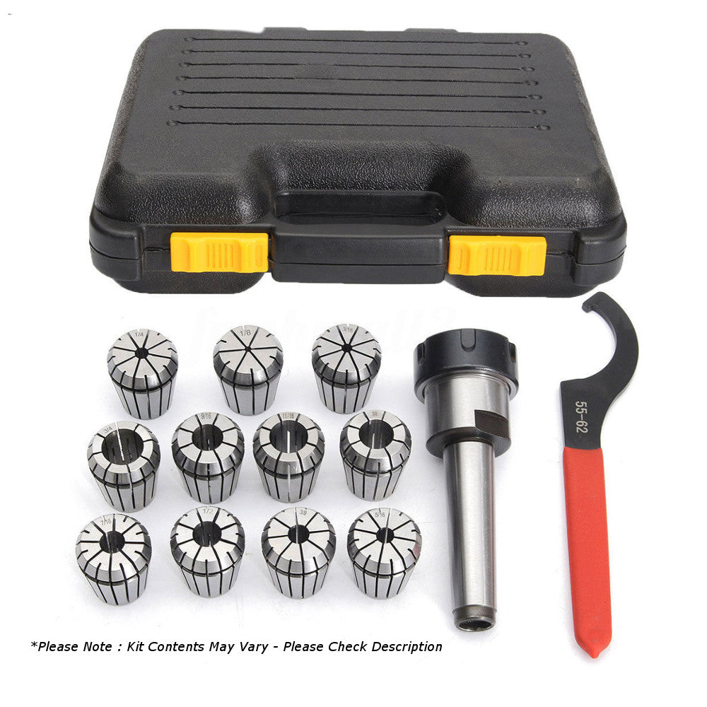 NT30 / ISO30-ER32-6 Collet Chuck Set C/w 6, 8, 10, 12, 16 & 20mm Collets