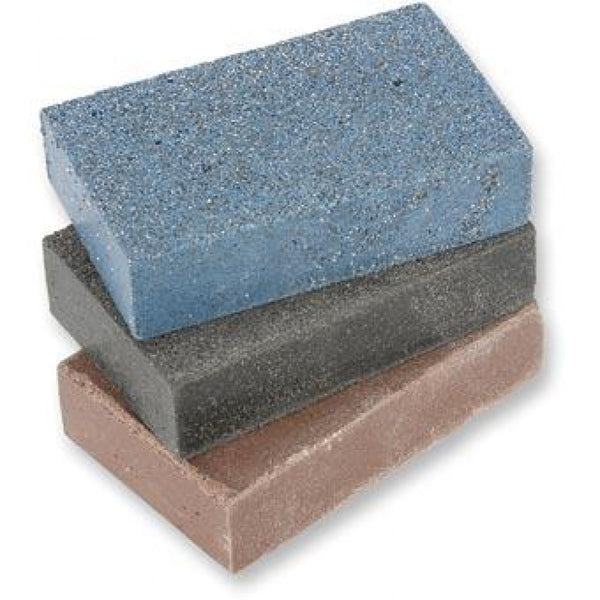 Abrasive Block Rubber 60 Coarse Blue 80x50x20mm GA060B