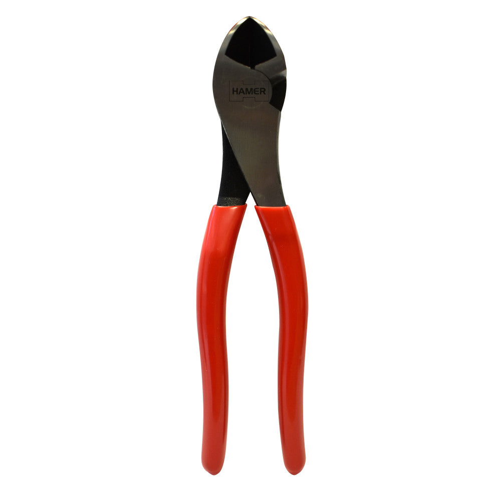 Hamer Tools Side Cutting Pliers 8' Control Grip Handles