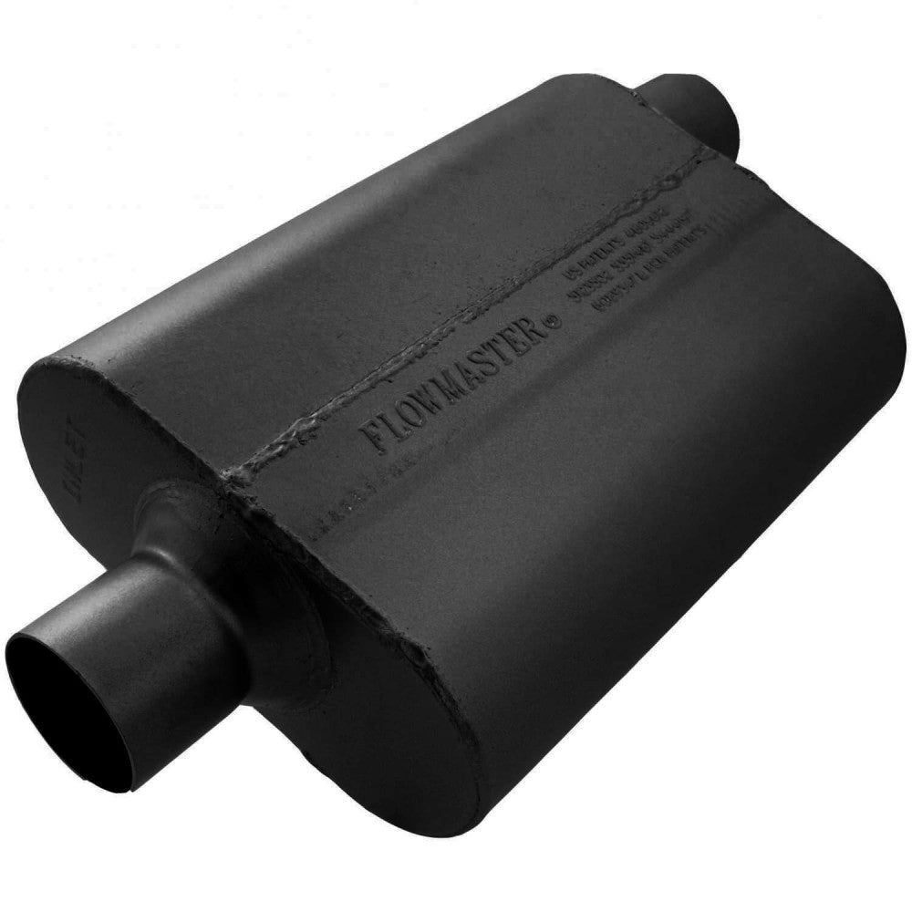 Flowmaster Muffler (40 Series)2.50 Centre In/Offset Out (Delta Flow) Each#942542
