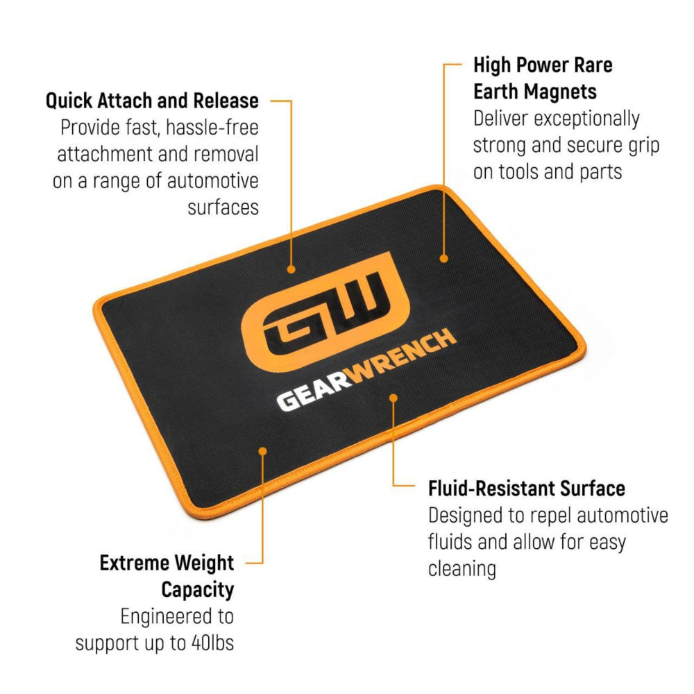 GEARWRENCH 455mm x 300mm High Strength Magnetic Tool Mat