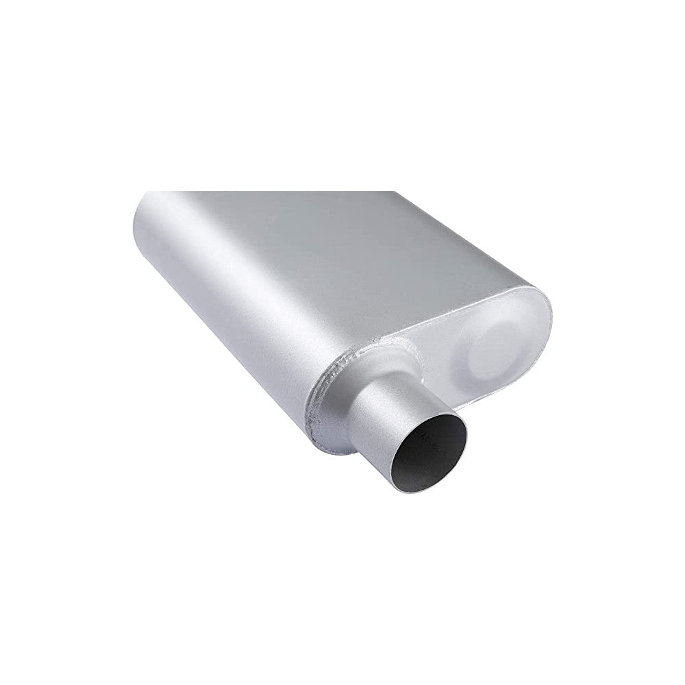 AFTERBURNER Universal 2 Chamber 2.50 Offset In/2.50 Offset Out Muffler#ABE42543