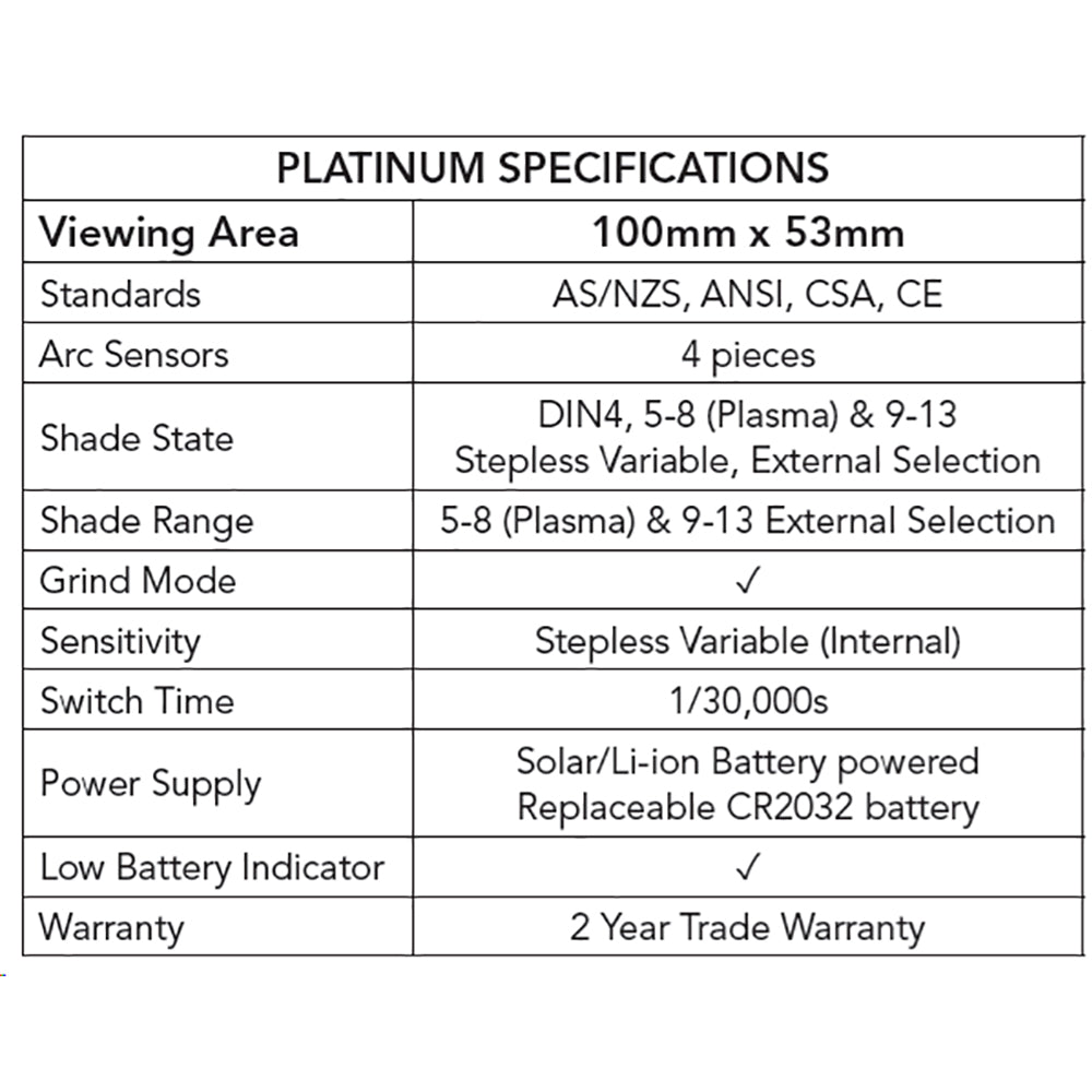 Weldsafe Platinum Silver Robot (Matt) Welding Helmet