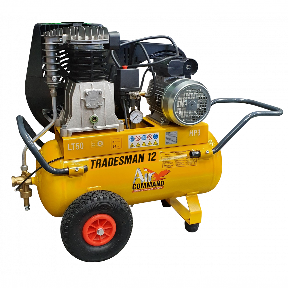 Air Command Tradesman 12 Dual Control 12CFM 2HP Compressor - 50L